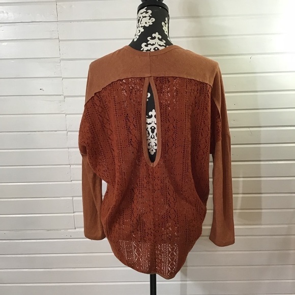 A’reve Pull On Long Sleeve Top Lace Back - Picture 6 of 8